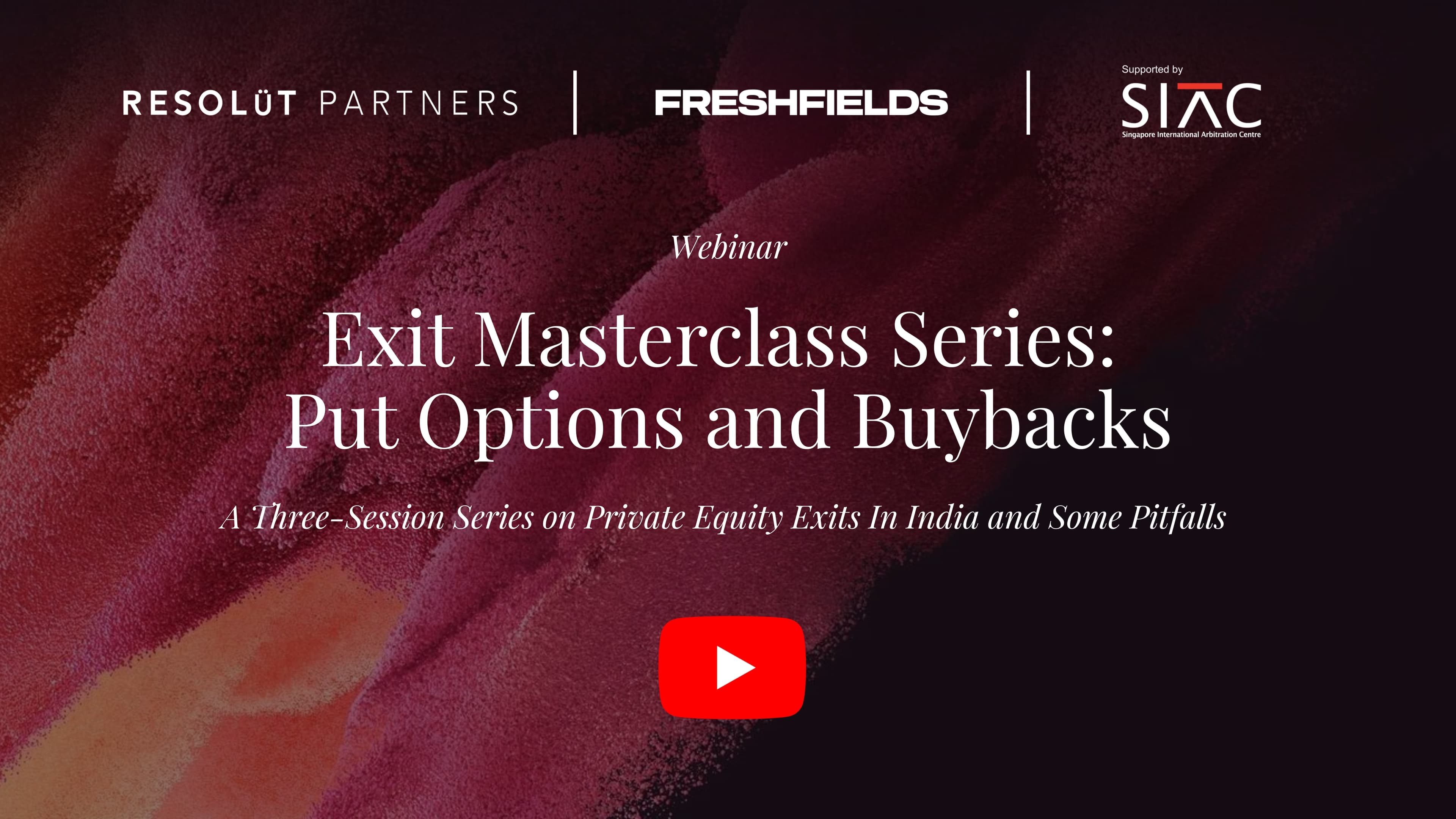 Exit Masterclass Series: Put Options and Buybacks thumbnail