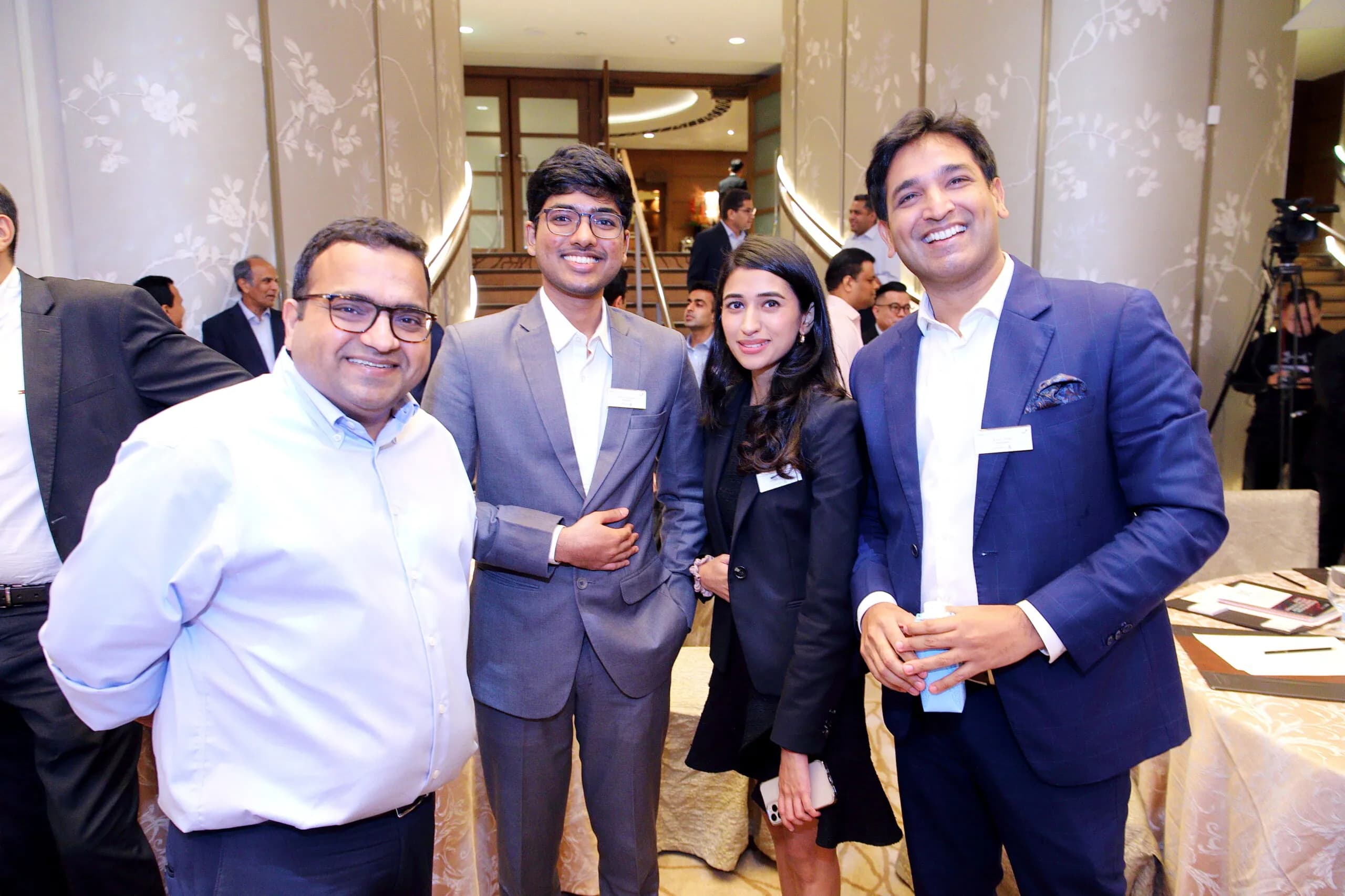 Conference speaker at podium 32