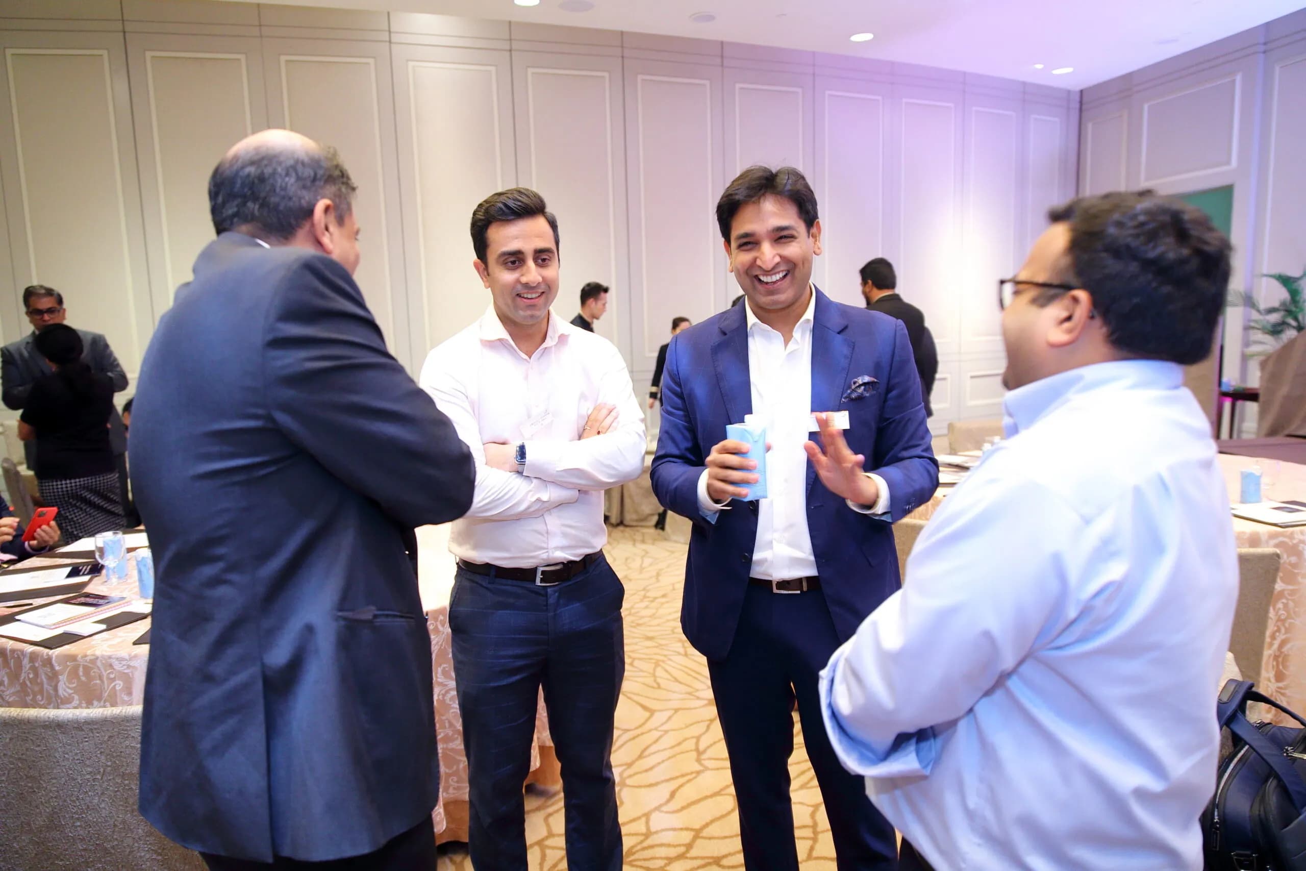 Conference speaker at podium 36