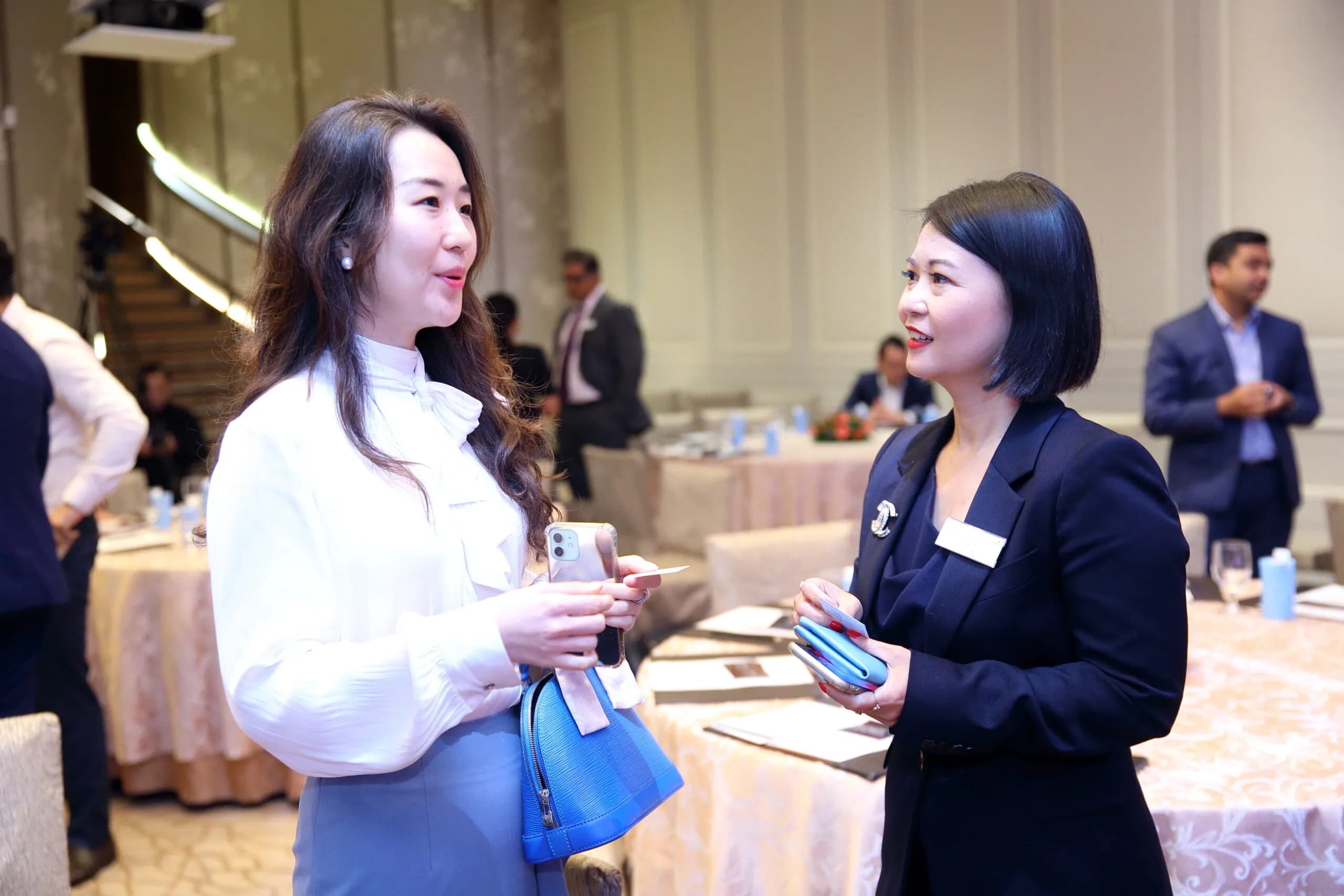 Conference speaker at podium 37