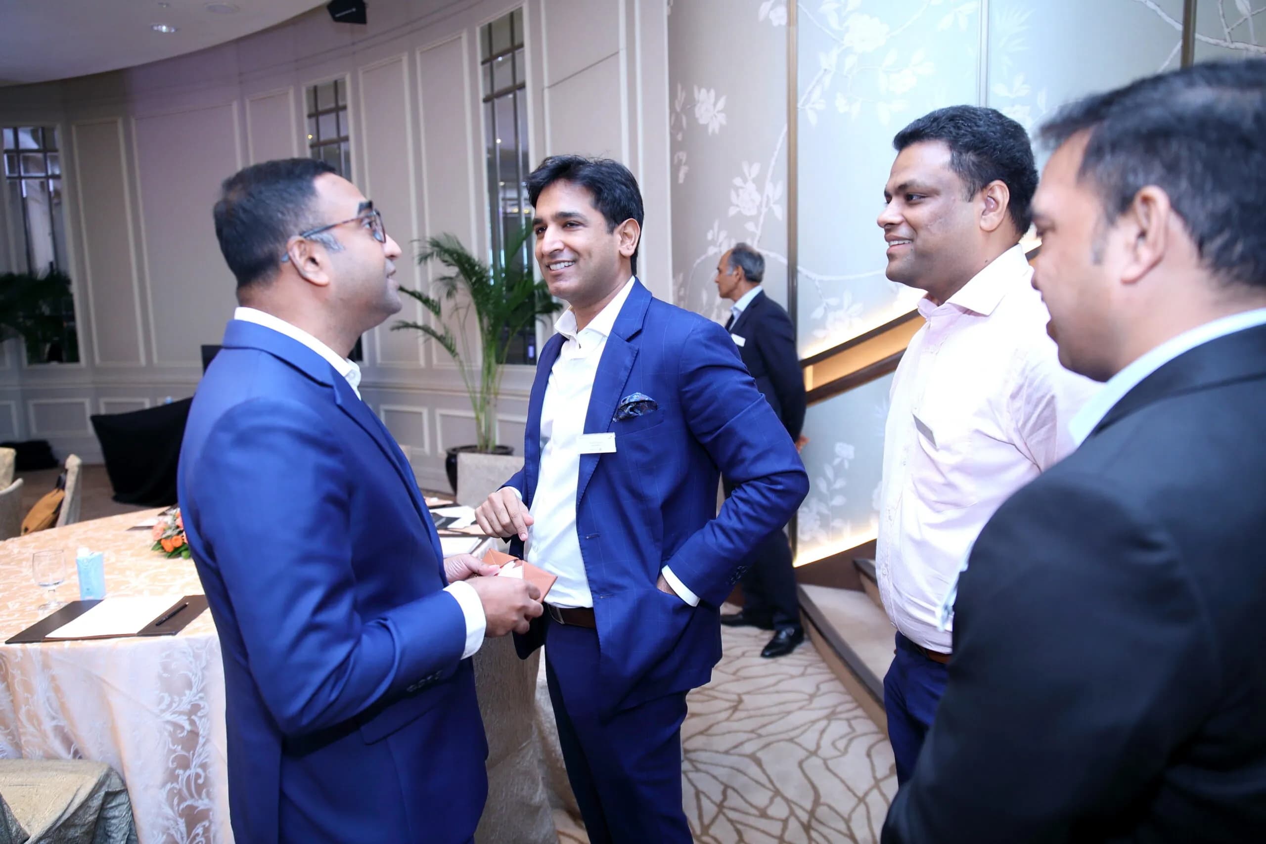 Conference speaker at podium 38