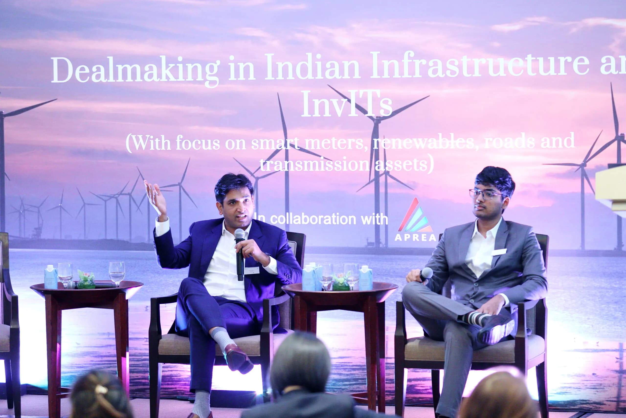 Conference speaker at podium 41