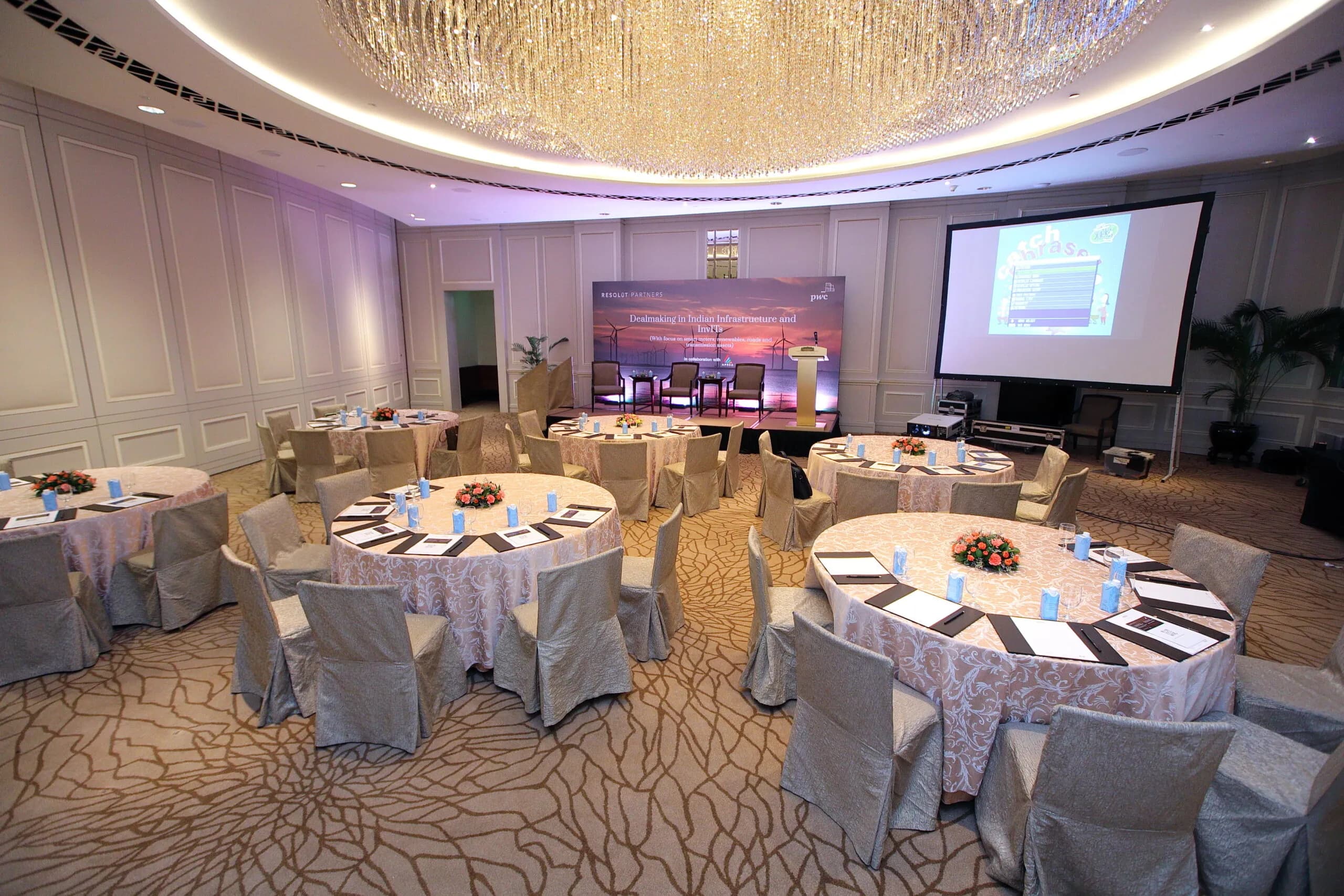 Conference speaker at podium 49