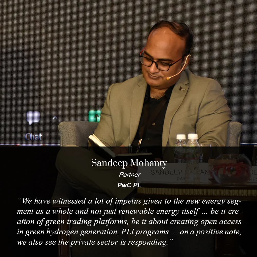 Conference speaker at podium 15