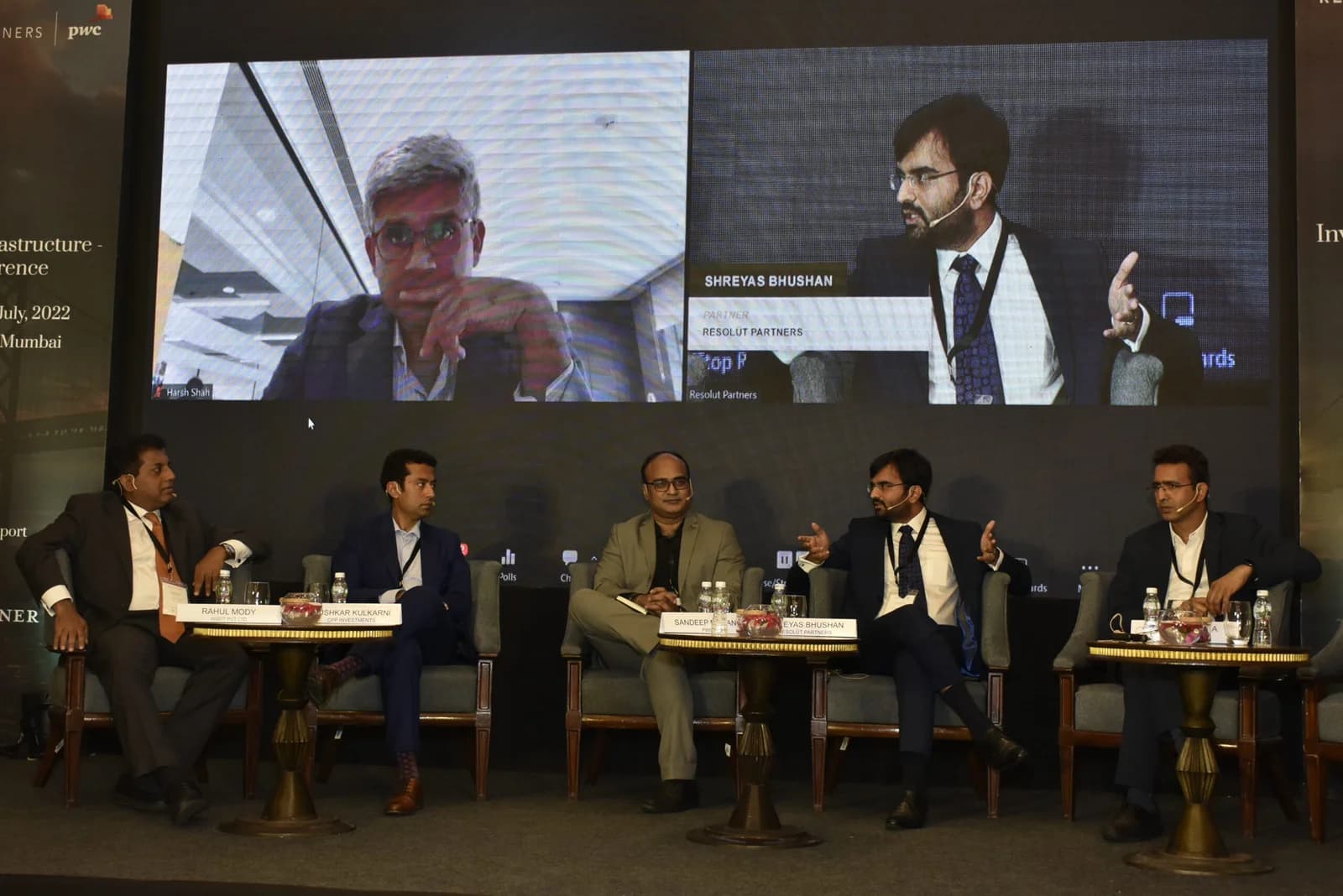 Conference speaker at podium 63