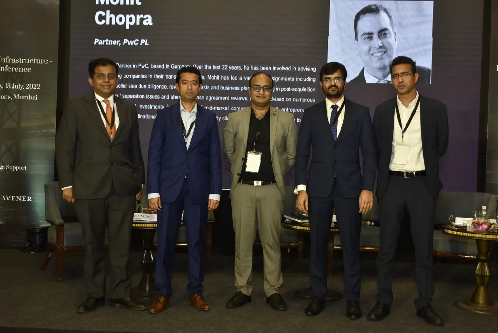 Conference speaker at podium 65