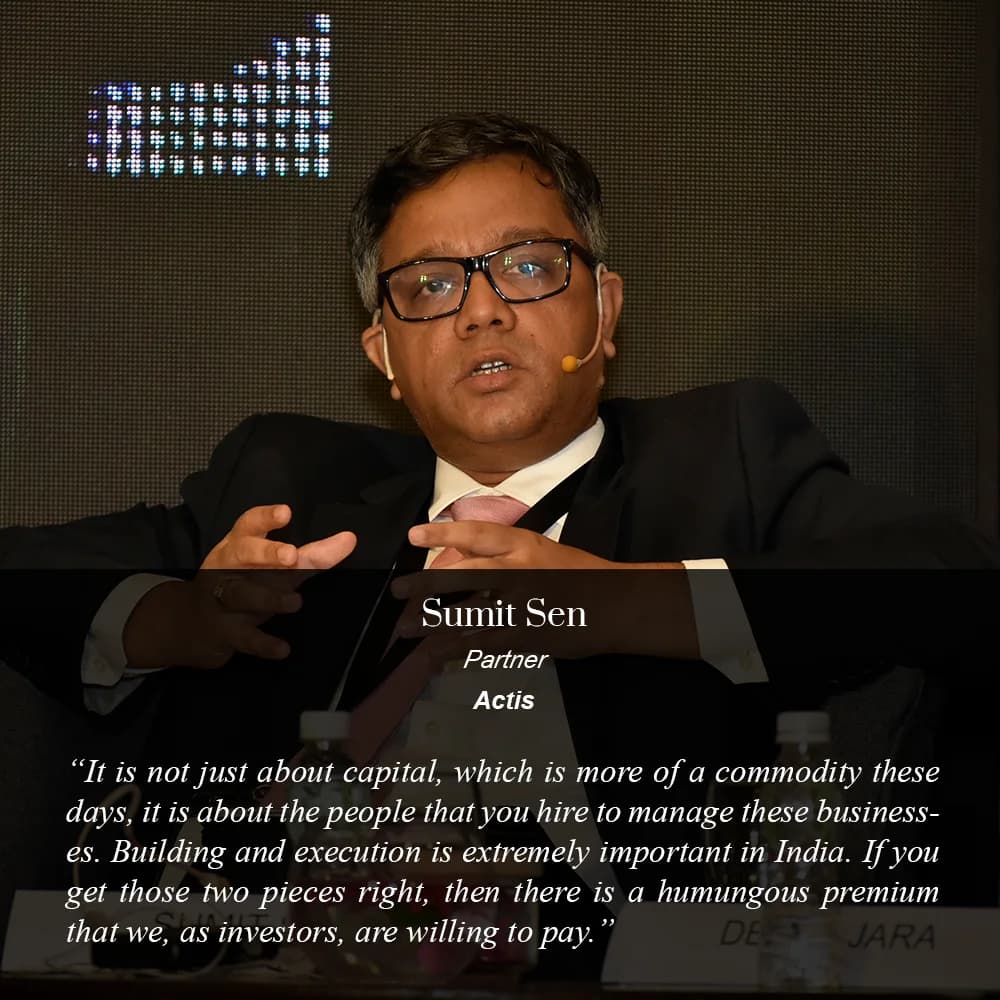 Conference speaker at podium 9