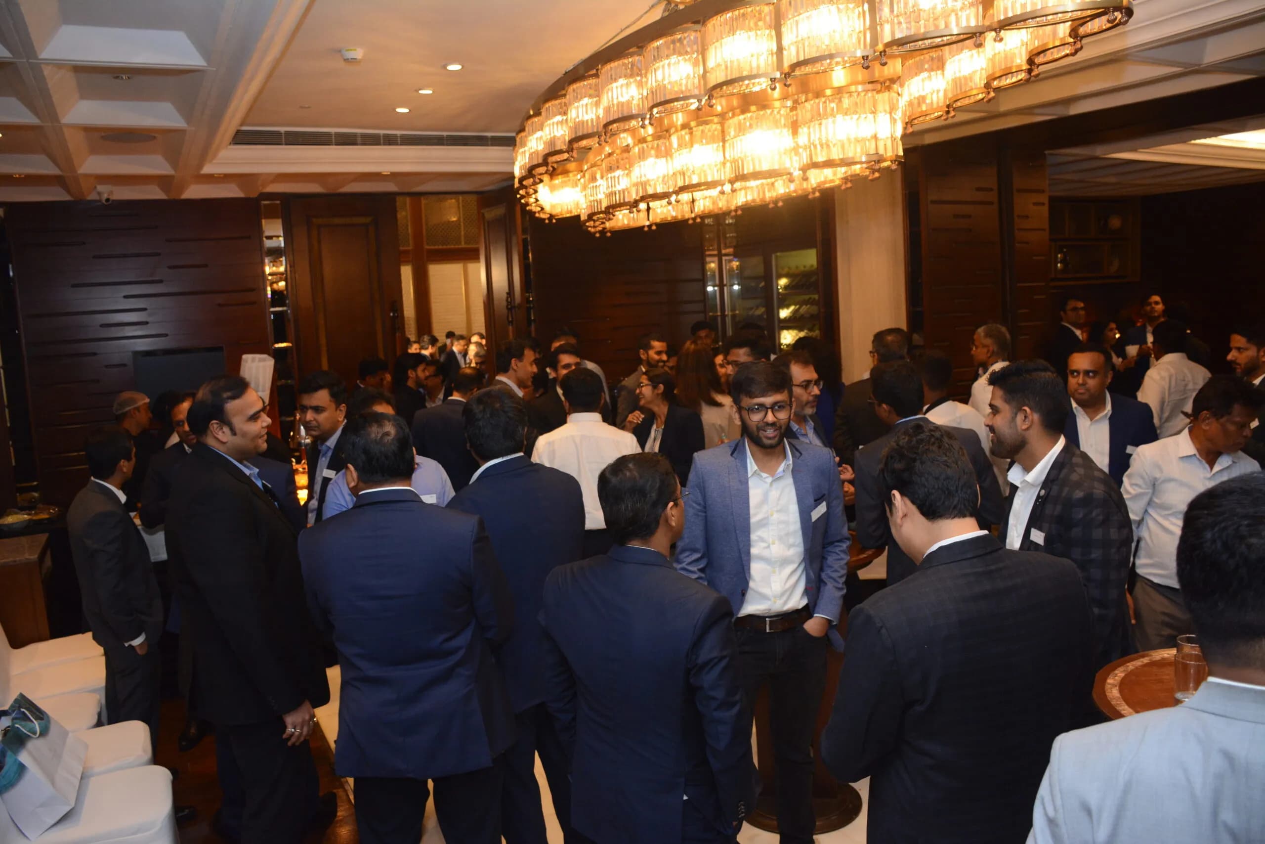 Conference speaker at podium 24