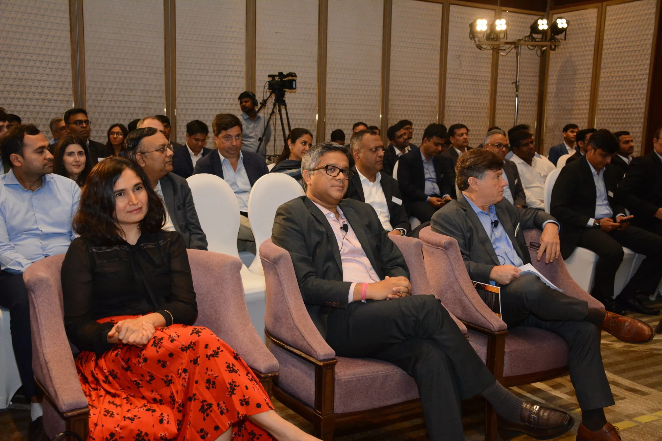 Conference speaker at podium 36