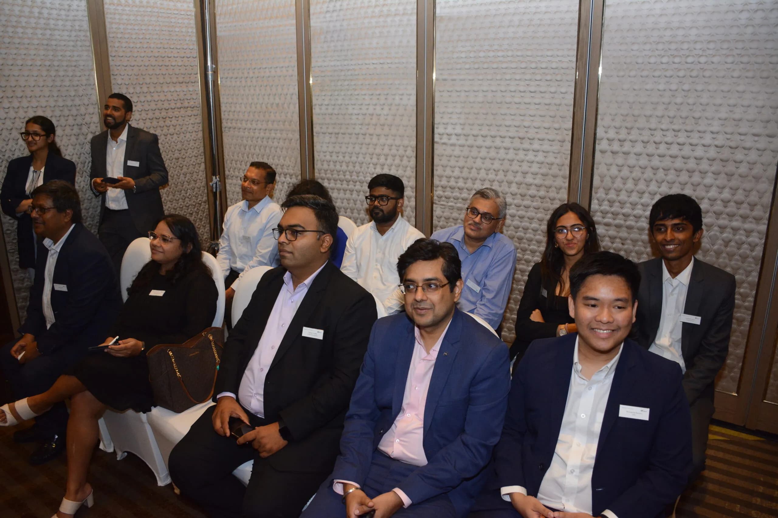 Conference speaker at podium 37